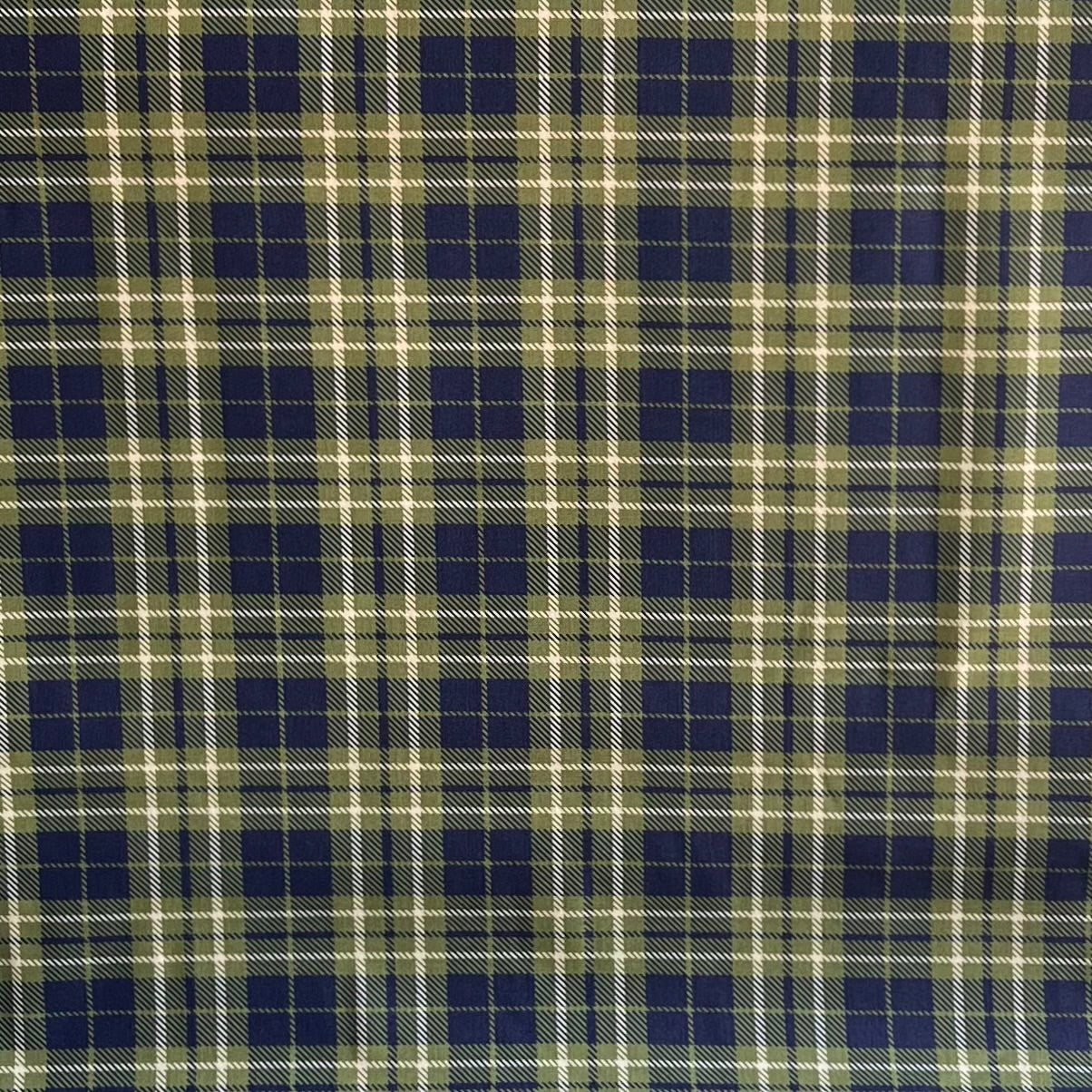 Dad Plaids - Red, Green, Blue Tartan Plaid Fabric - Quilter Cotton