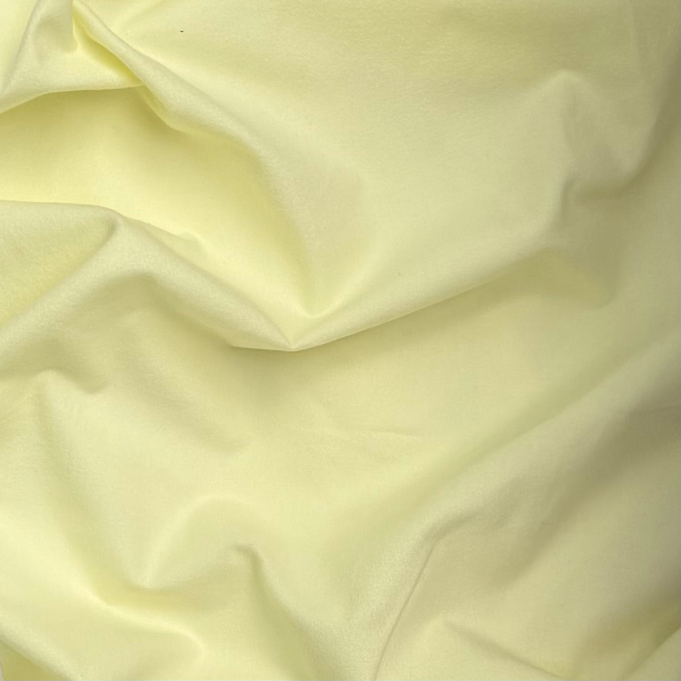 Flannel - Pastel Creamy Yellow
