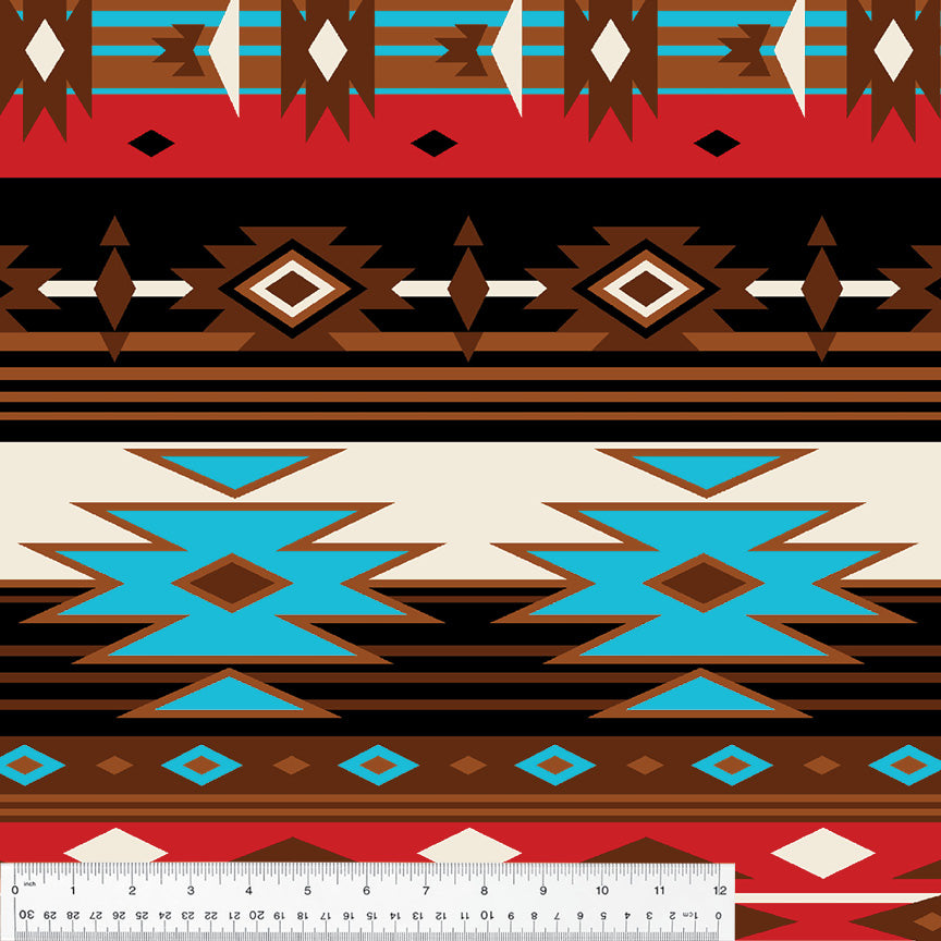 Tribal Winter Fleece - Rudy Brown - 52331-2