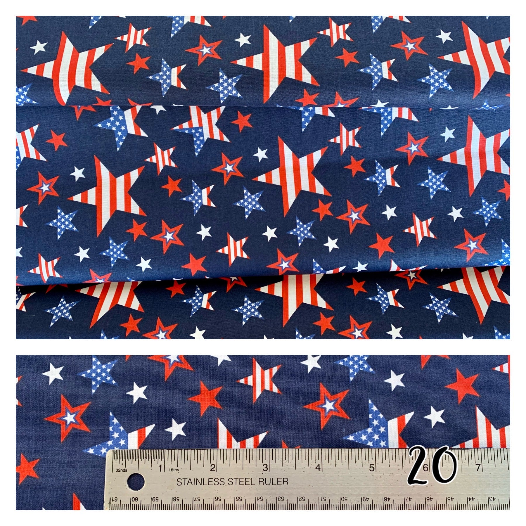 Red White & Blue Stars Collection 2