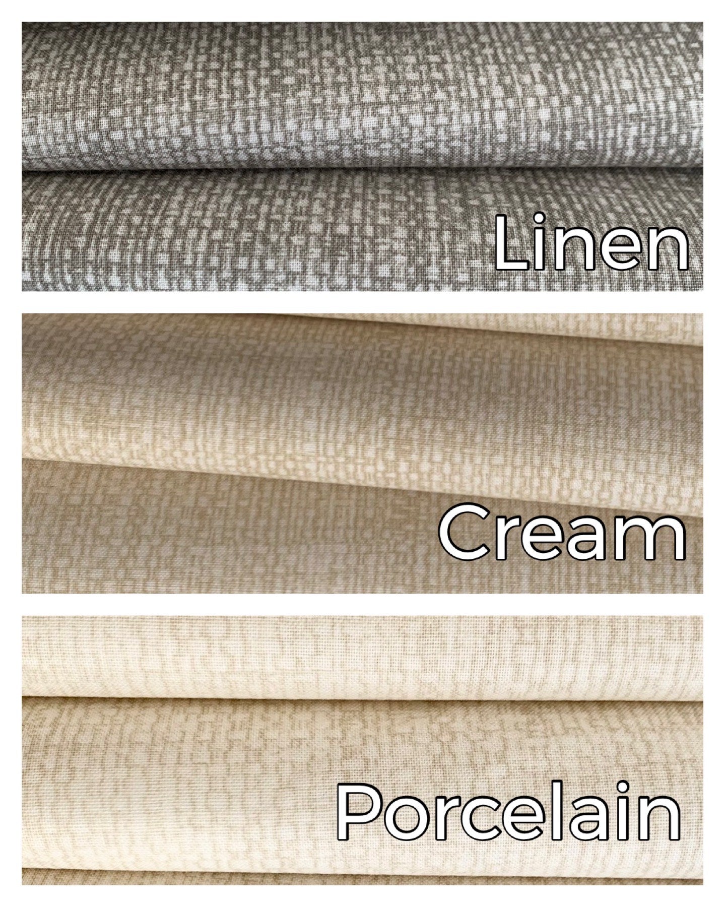 Faux Burlap Cotton Collection - Bundles