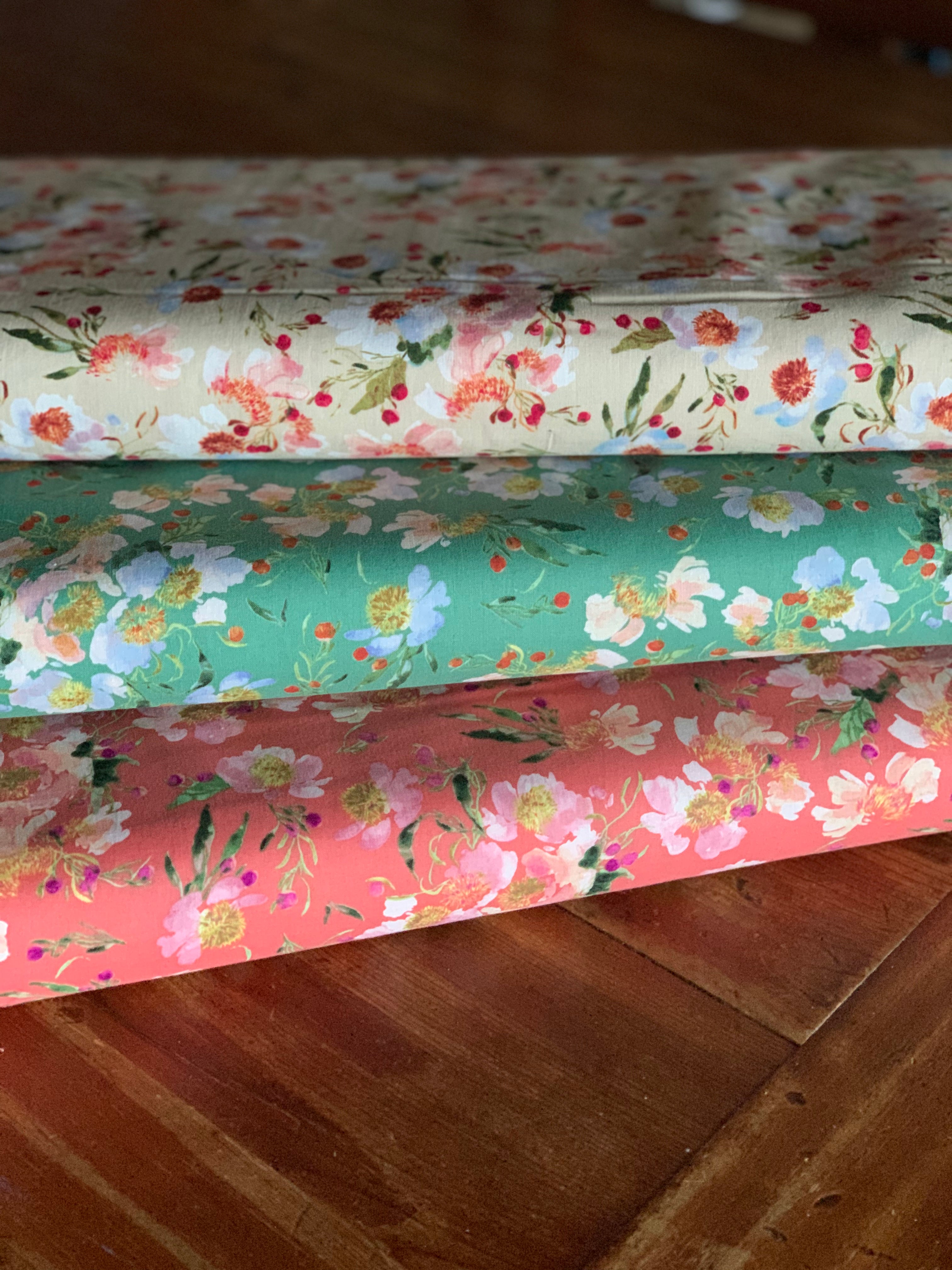 Wildflowers Fabric Collection designed by Kelly Ventura for Windham Fabrics