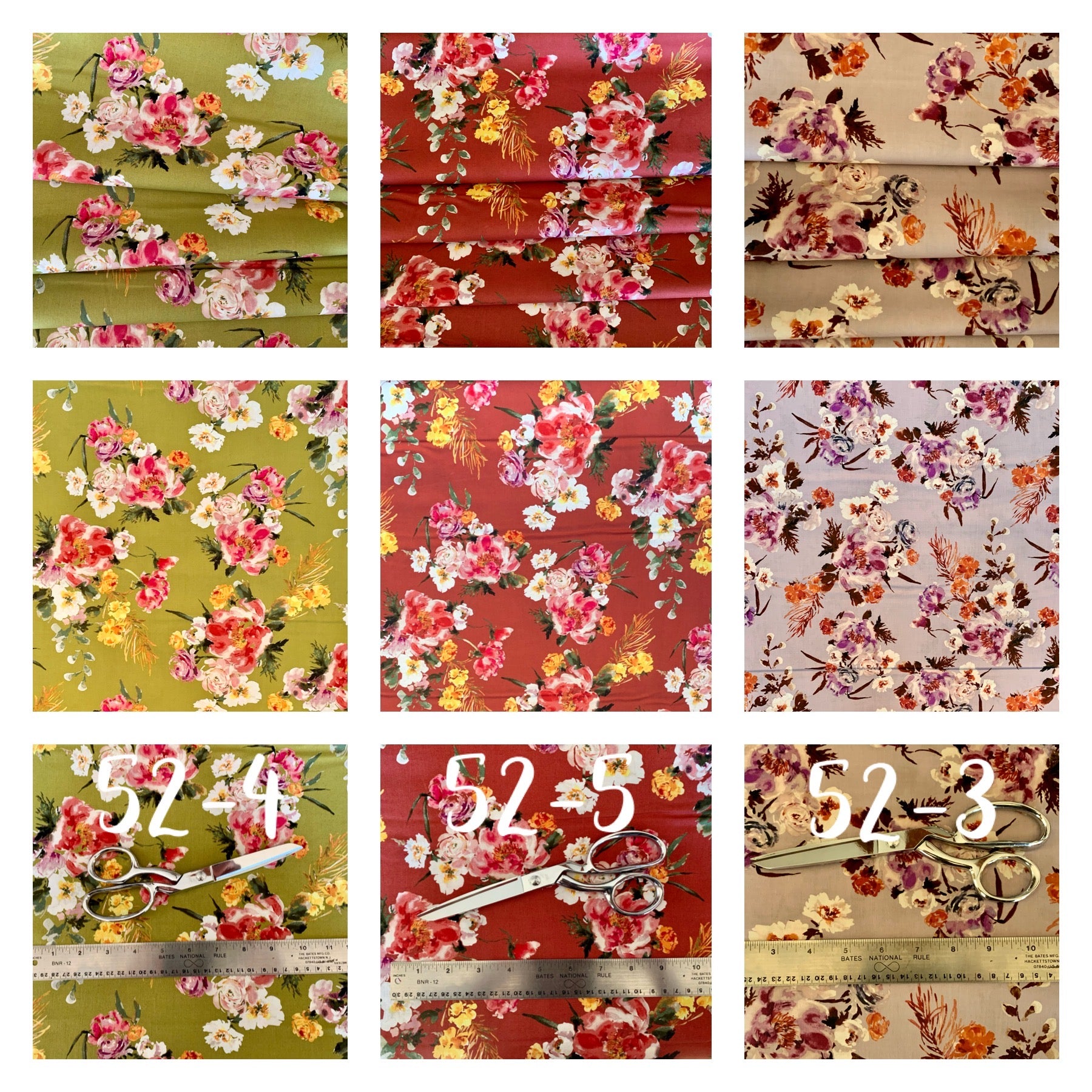 Wildflowers Fabric Collection designed by Kelly Ventura for Windham Fabrics