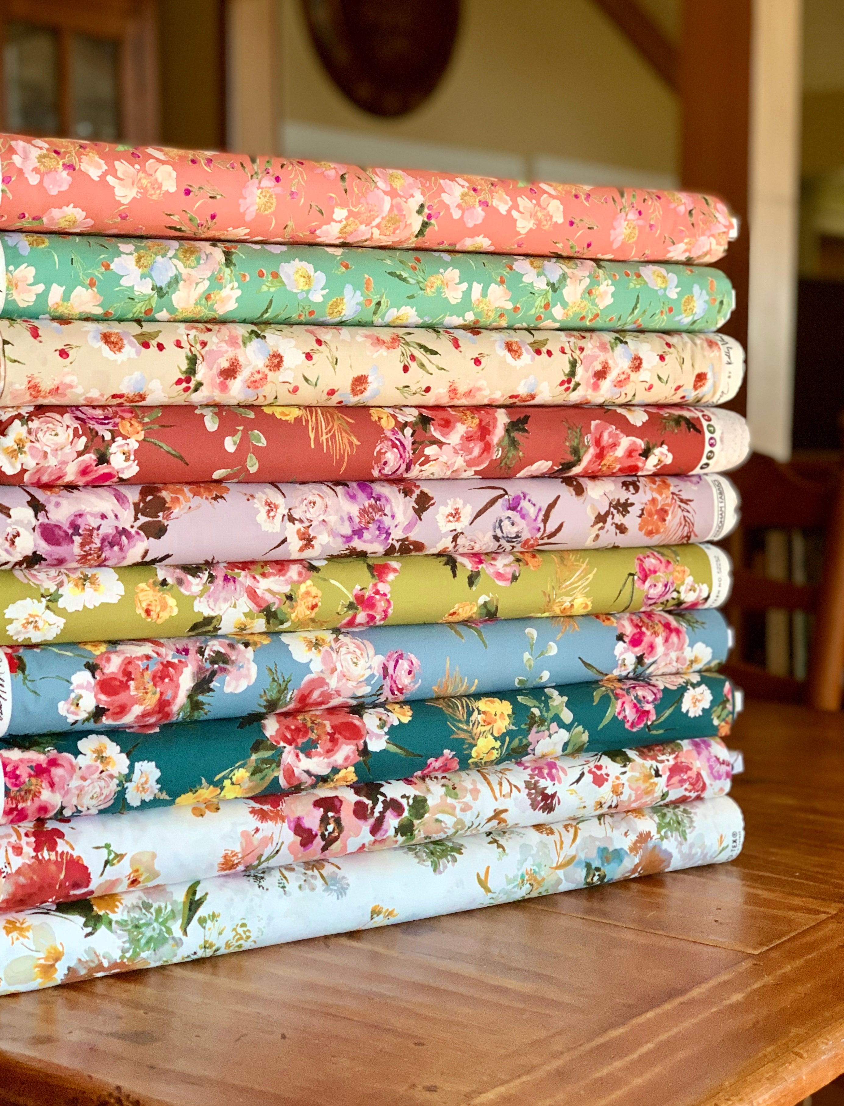 Wildflowers Fabric Collection designed by Kelly Ventura for Windham Fabrics