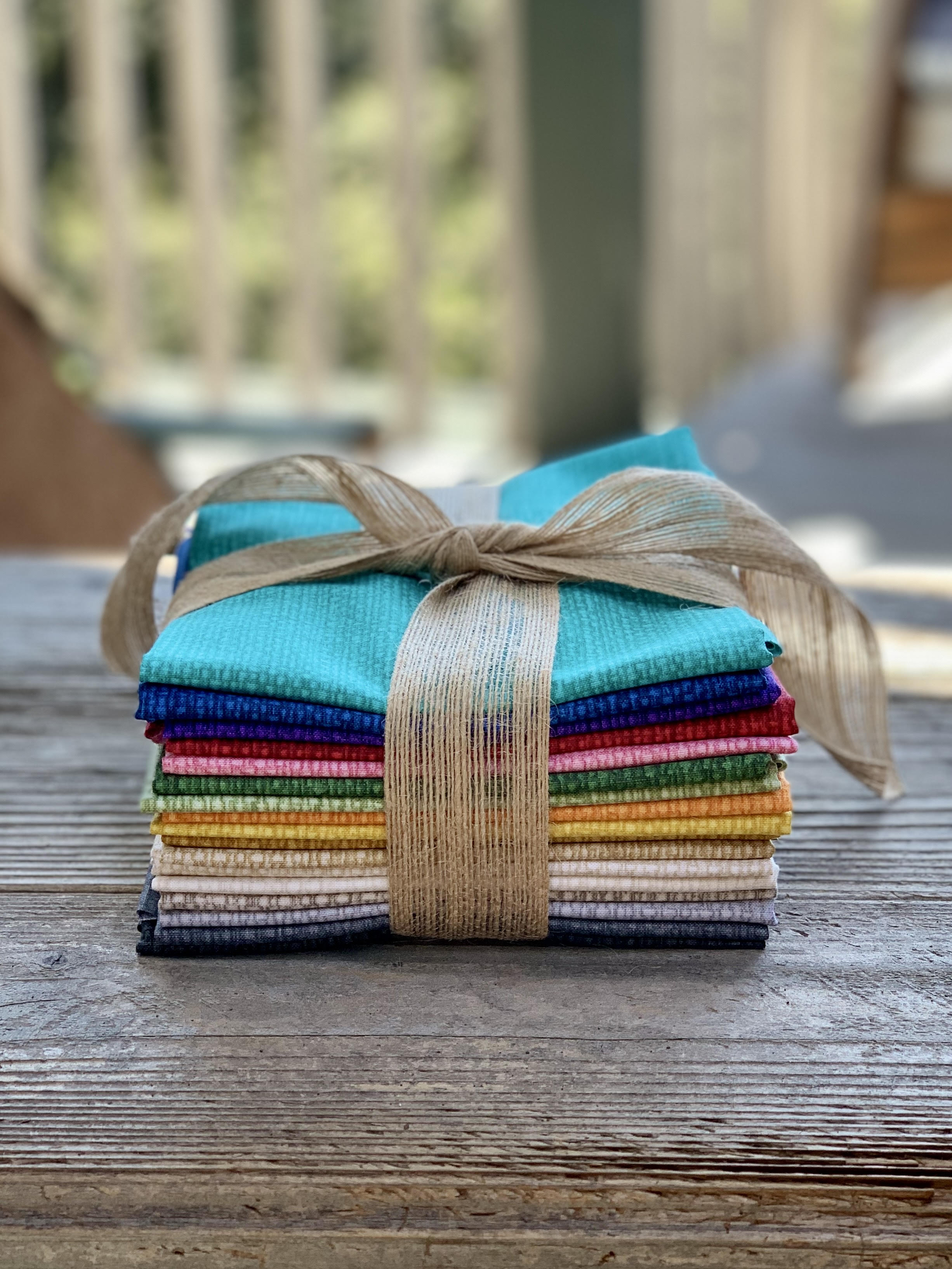 Faux Burlap Cotton Collection - Bundles